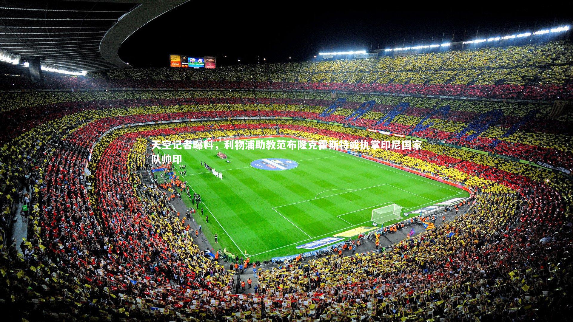 天空记者曝料，利物浦助教范布隆克霍斯特或执掌印尼国家队帅印